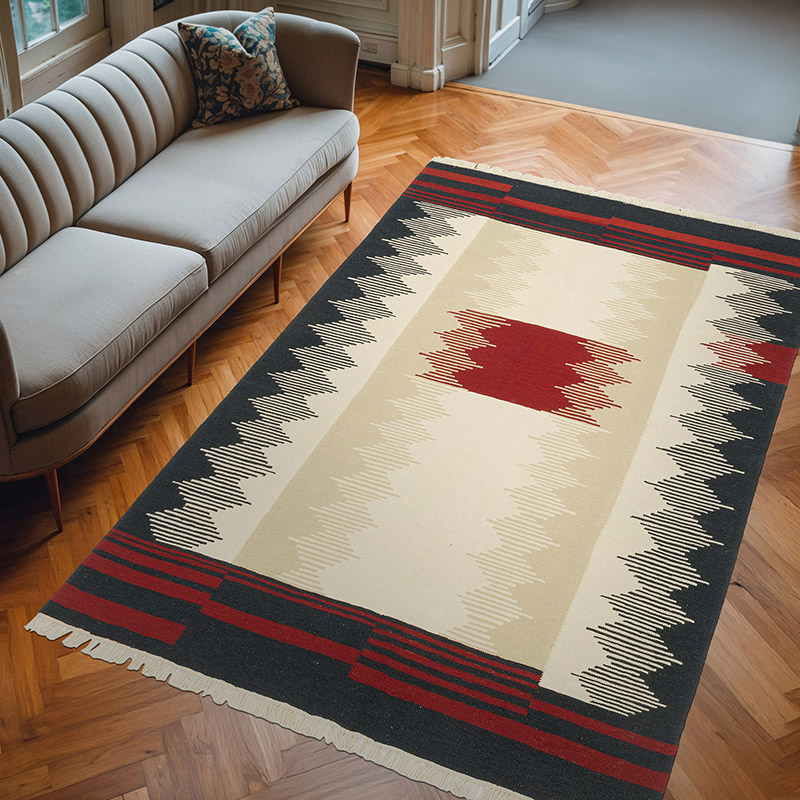 Yeni Kök Boya El Dokuma Kilim - 202 cm x 310 cm - K0080091
