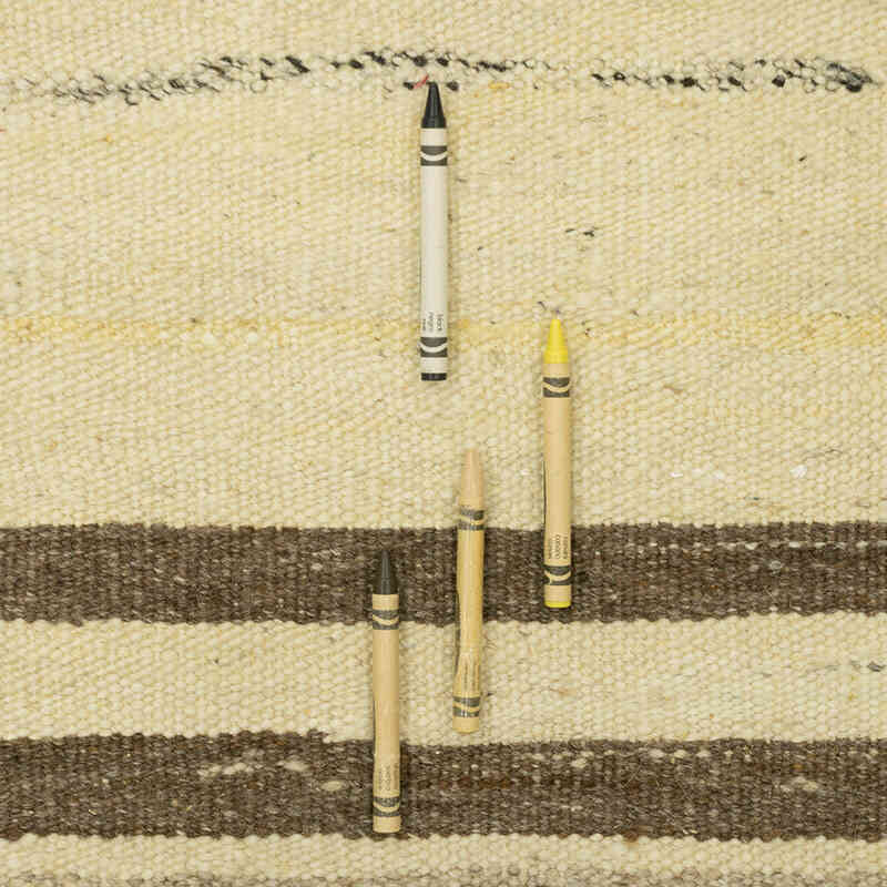New Handwoven Turkish Kilim Rug - 8' 1" x 11' 2" (97" x 134") - K0080094