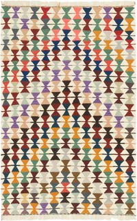 Yeni Kök Boya El Dokuma Kilim - 121 cm x 188 cm