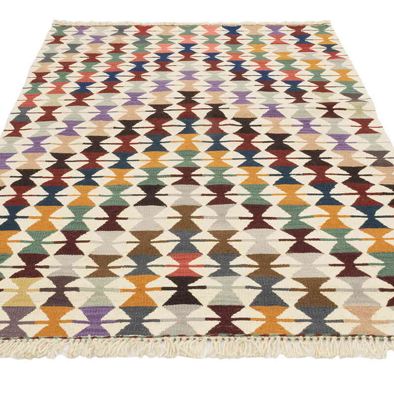 Yeni Kök Boya El Dokuma Kilim - 121 cm x 188 cm - K0080095