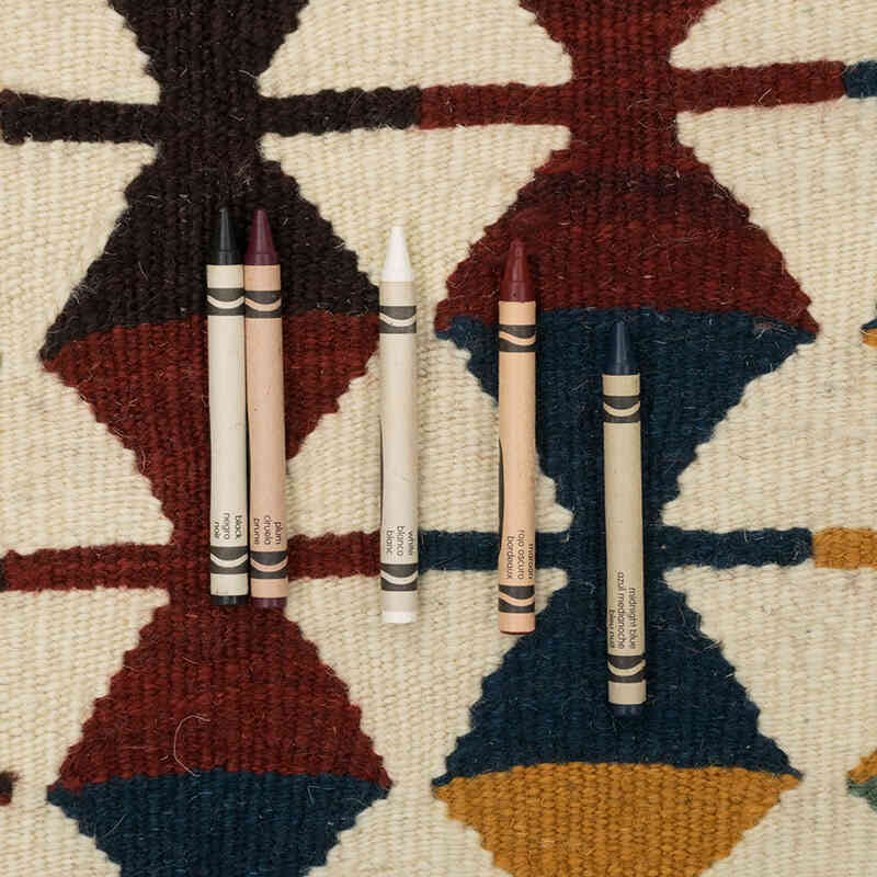 Yeni Kök Boya El Dokuma Kilim - 121 cm x 188 cm - K0080095