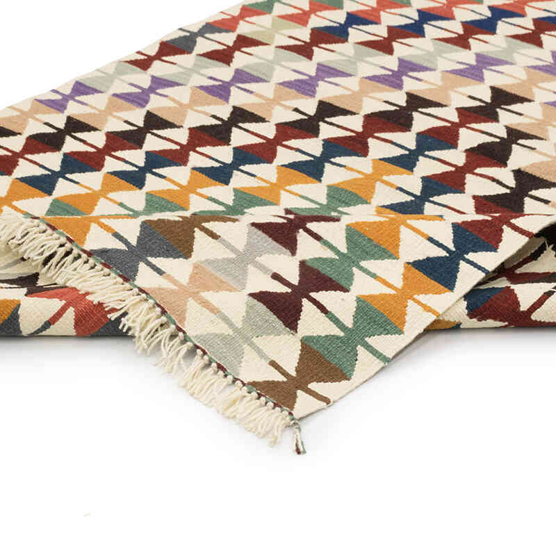 Yeni Kök Boya El Dokuma Kilim - 121 cm x 188 cm - K0080095