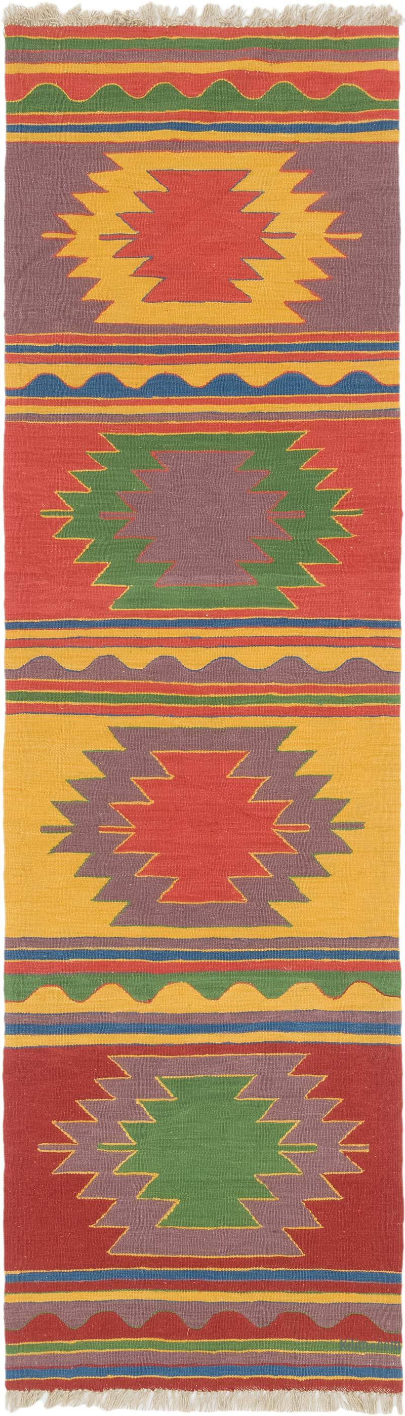 Corredor Nueva Alfombra Turca Kilim - 84 cm x 292 cm - K0080096