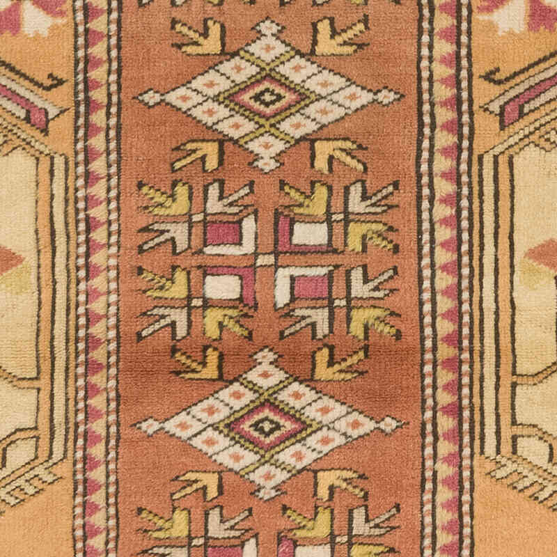 El Dokuma Vintage Halı - 94 cm x 140 cm - K0080099