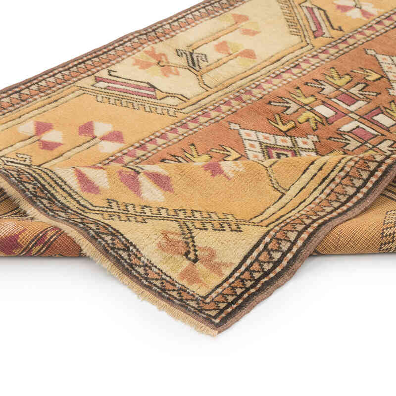 El Dokuma Vintage Halı - 94 cm x 140 cm - K0080099