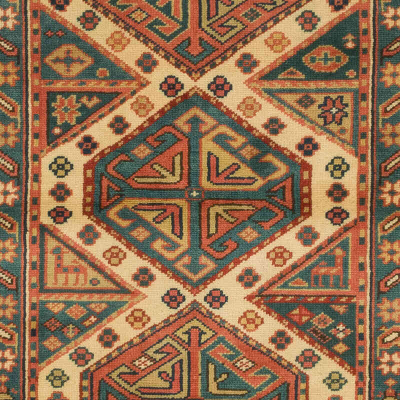 Vintage Turkish Hand-Knotted Rug - 3' 5" x 4' 9" (41" x 57") - K0080100