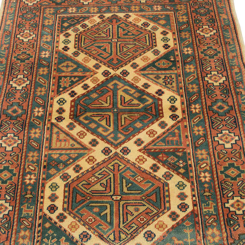 Vintage Turkish Hand-Knotted Rug - 3' 5" x 4' 9" (41" x 57") - K0080100