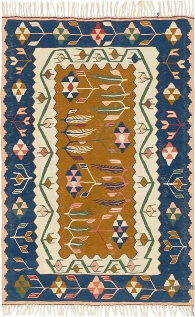 Nueva Alfombra Turca Kilim - 111 cm x 167 cm
