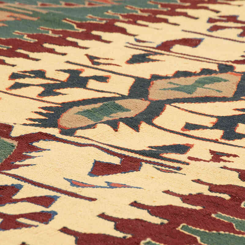 Yeni Kök Boya El Dokuma Kilim - 112 cm x 177 cm - K0080103