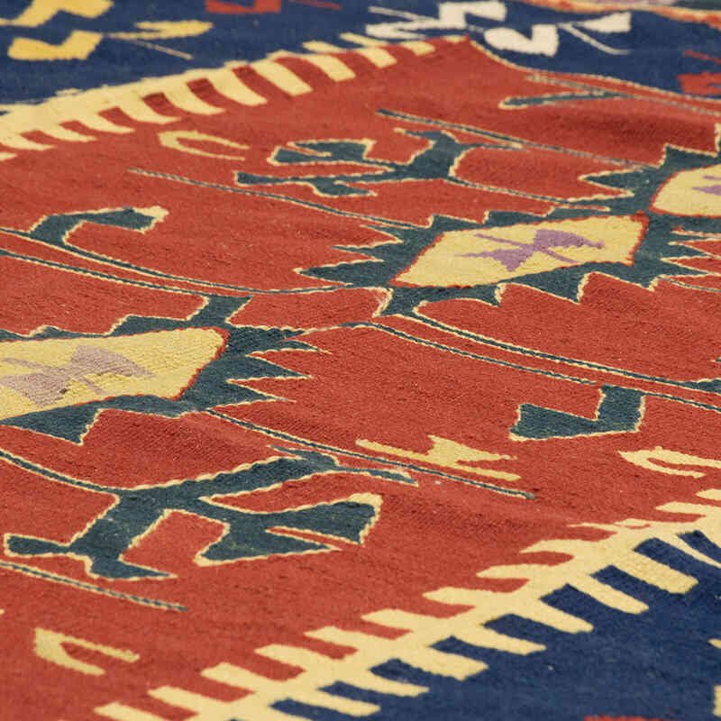 New Handwoven Turkish Kilim Rug - 3' 9" x 5' 9" (45" x 69") - K0080104