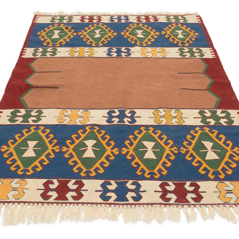 Nueva Alfombra Turca Kilim - 115 cm x 167 cm - K0080107