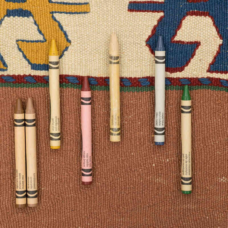 Nueva Alfombra Turca Kilim - 115 cm x 167 cm - K0080107