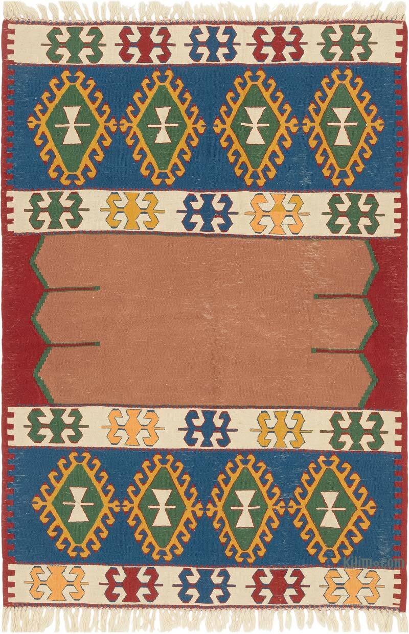Nueva Alfombra Turca Kilim - 115 cm x 167 cm - K0080107