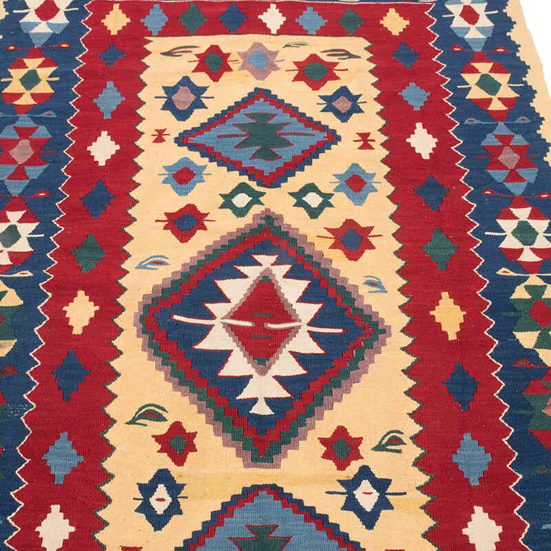 Nueva Alfombra Turca Kilim - 108 cm x 163 cm - K0080109