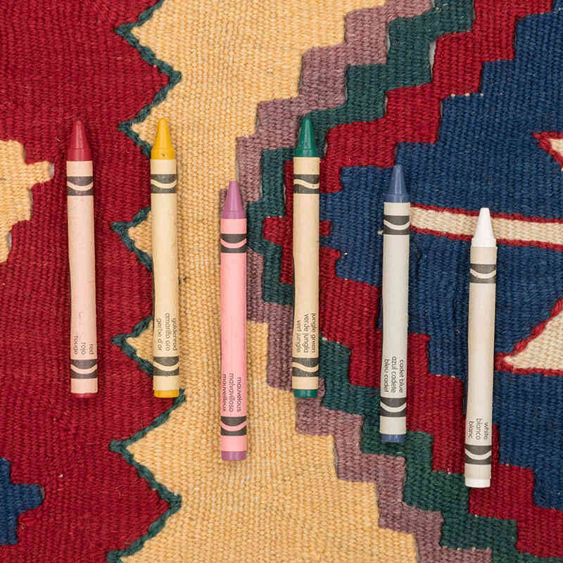 Nueva Alfombra Turca Kilim - 108 cm x 163 cm - K0080109