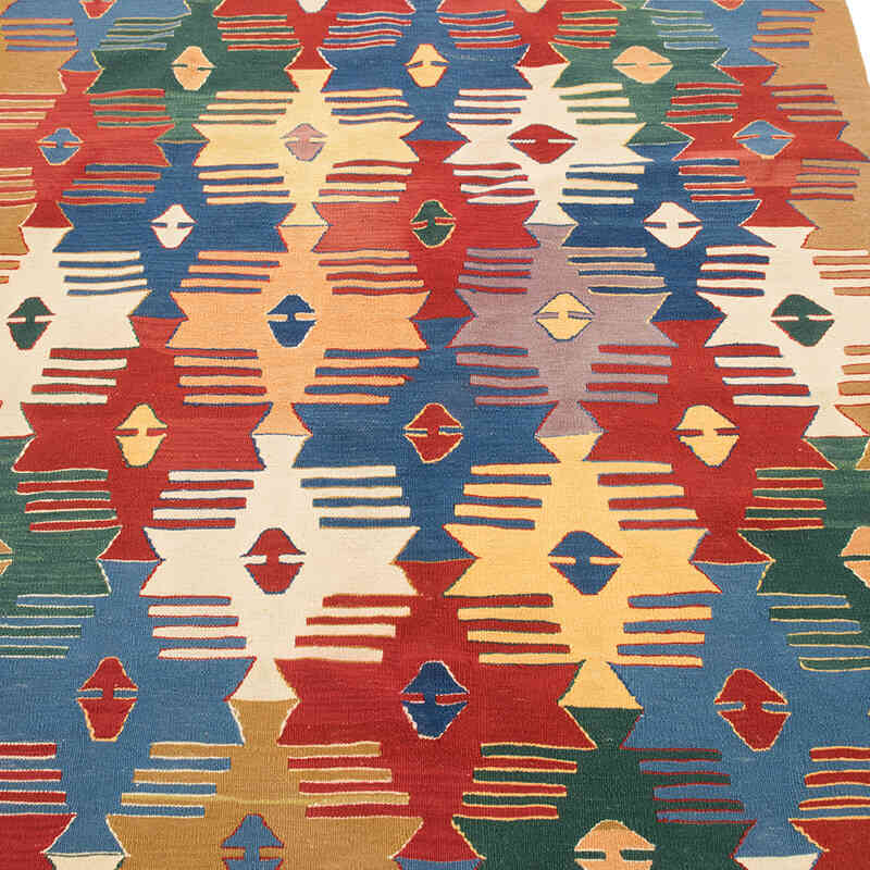 Nueva Alfombra Turca Kilim - 122 cm x 180 cm - K0080111