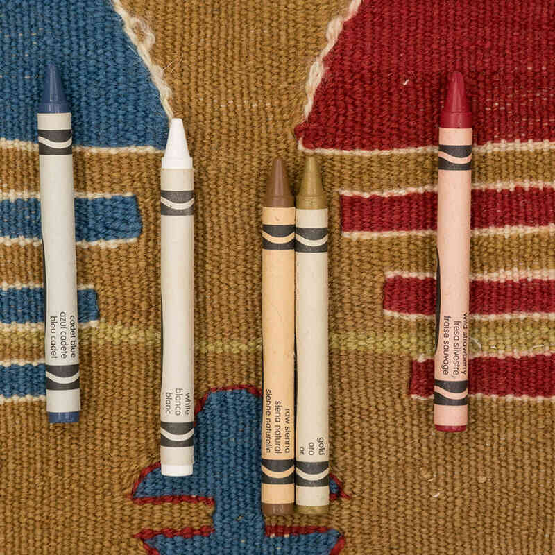Nueva Alfombra Turca Kilim - 122 cm x 180 cm - K0080111