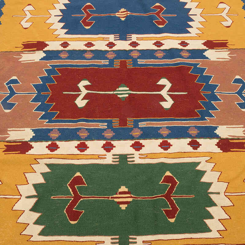 Nueva Alfombra Turca Kilim - 111 cm x 164 cm - K0080112