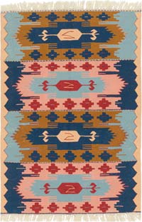 Yeni El Dokuma Türk Kilimi - 116 cm x 166 cm