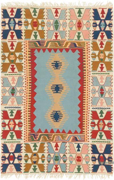 Nueva Alfombra Turca Kilim - 122 cm x 177 cm