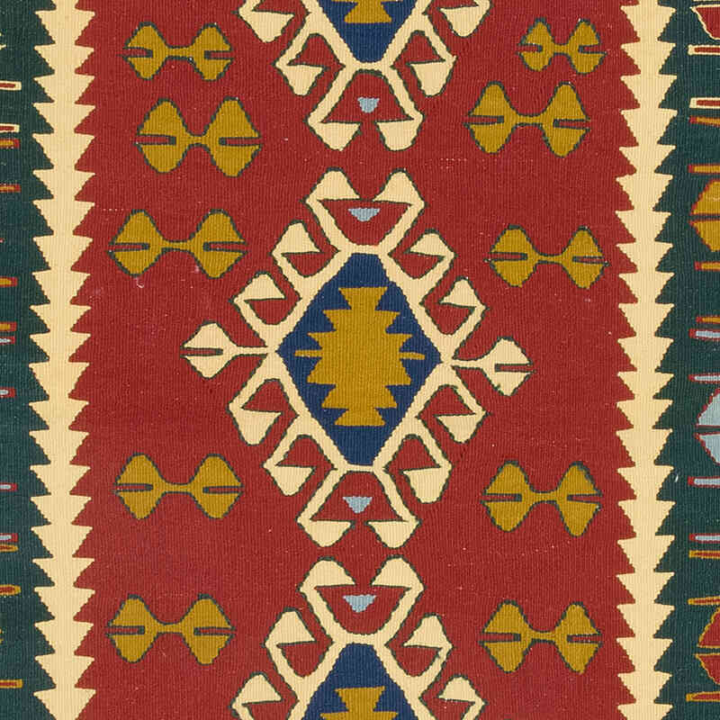 New Handwoven Turkish Kilim Rug - 3' 11" x 5' 10" (47" x 70") - K0080116