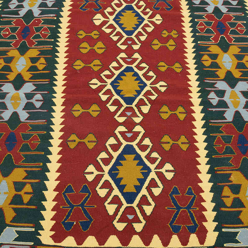 New Handwoven Turkish Kilim Rug - 3' 11" x 5' 10" (47" x 70") - K0080116