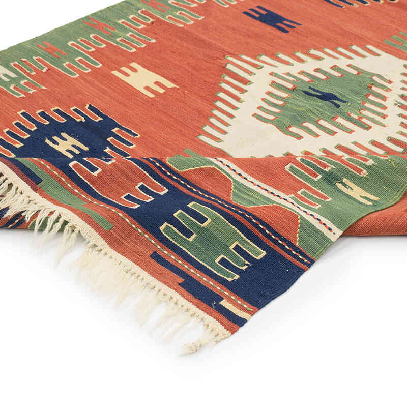 Nueva Alfombra Turca Kilim - 120 cm x 170 cm - K0080117