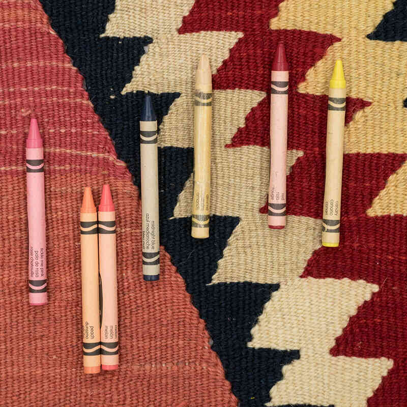 Nueva Alfombra Turca Kilim - 120 cm x 180 cm - K0080119