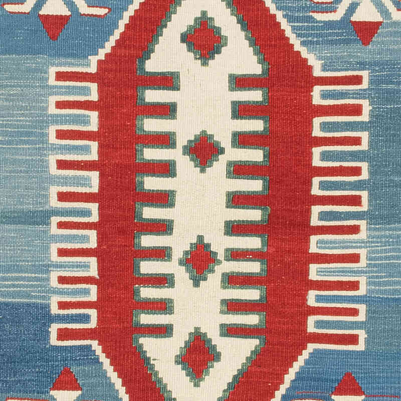 New Handwoven Turkish Kilim Rug - 3' 3" x 5' 7" (39" x 67") - K0080122