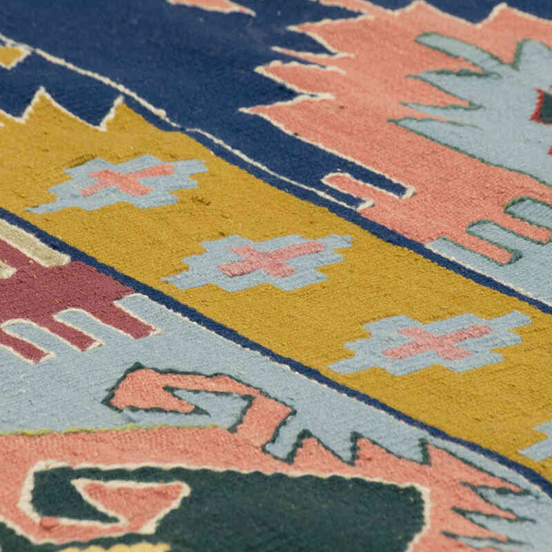 Yeni Kök Boya El Dokuma Kilim - 120 cm x 184 cm - K0080123