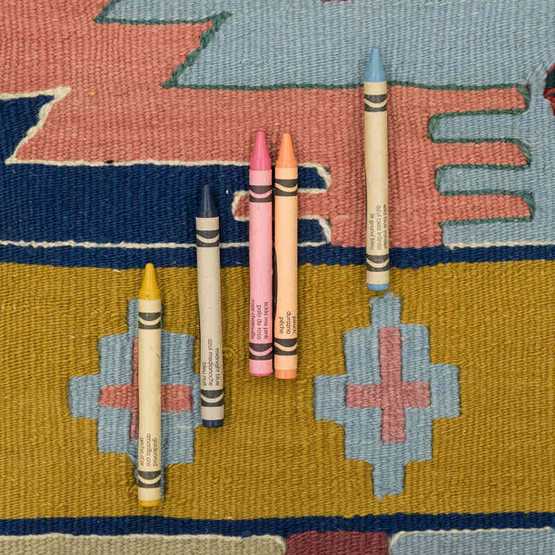 Yeni Kök Boya El Dokuma Kilim - 120 cm x 184 cm - K0080123