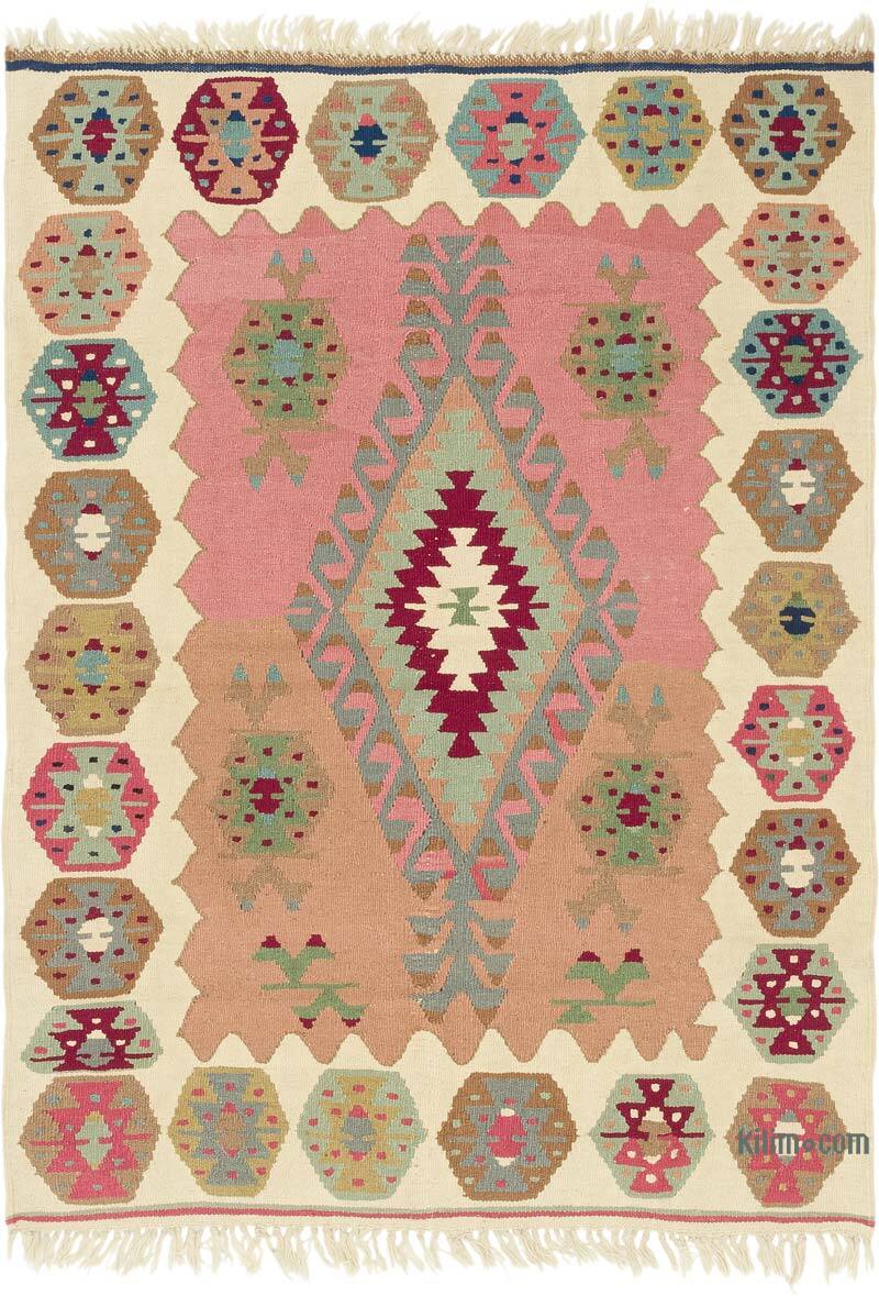 Nueva Alfombra Turca Kilim - 119 cm x 164 cm - K0080124