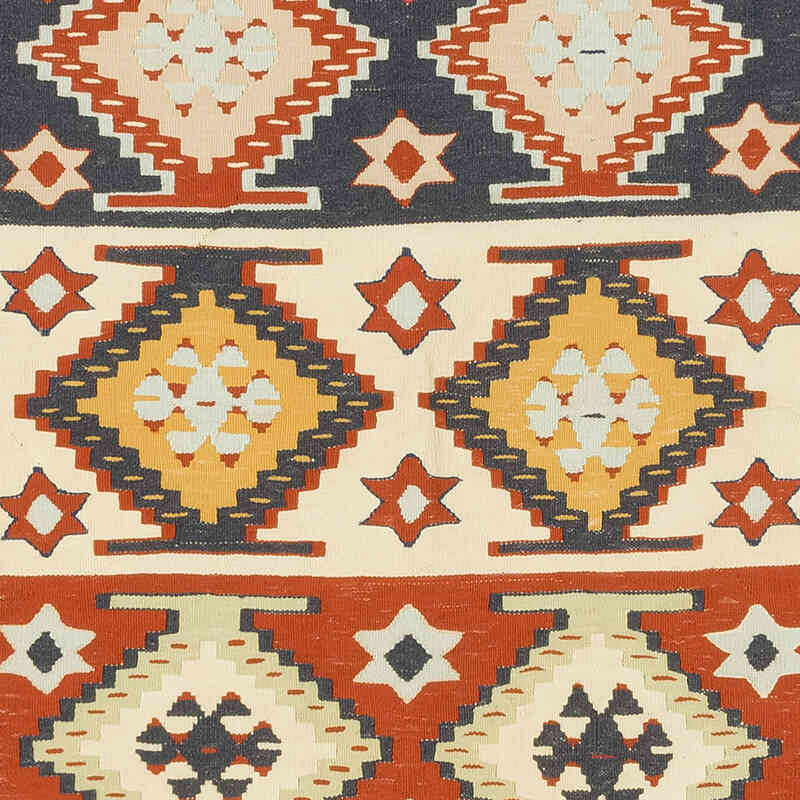 New Handwoven Turkish Kilim Rug - 3' 11" x 5' 7" (47" x 67") - K0080125
