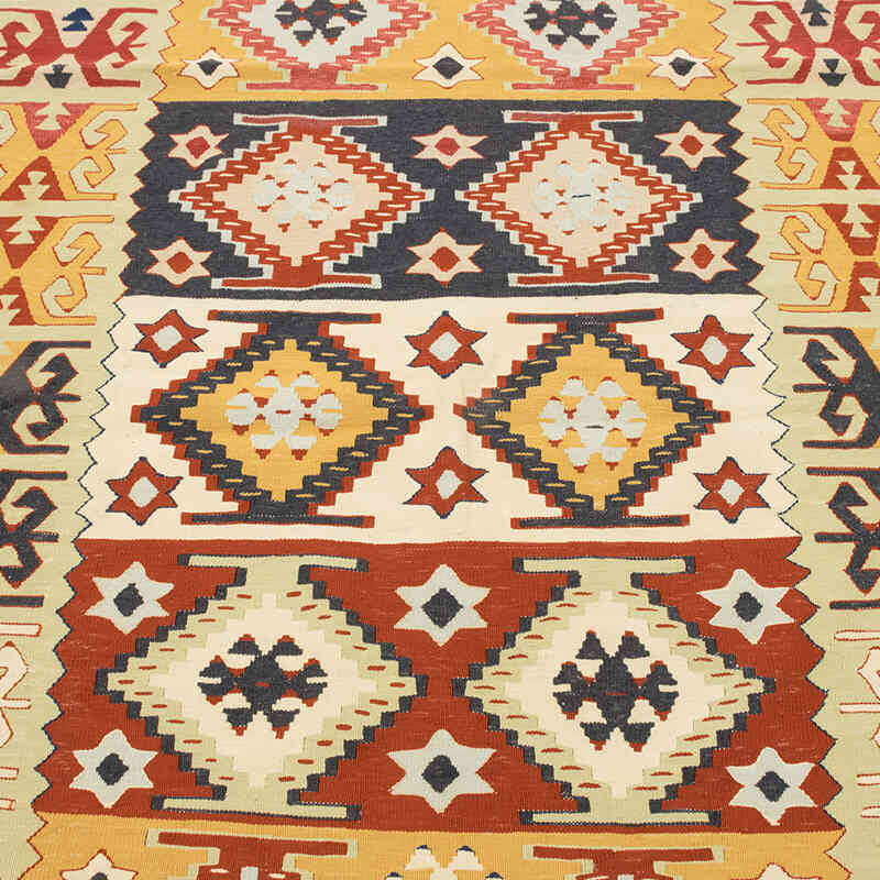 New Handwoven Turkish Kilim Rug - 3' 11" x 5' 7" (47" x 67") - K0080125