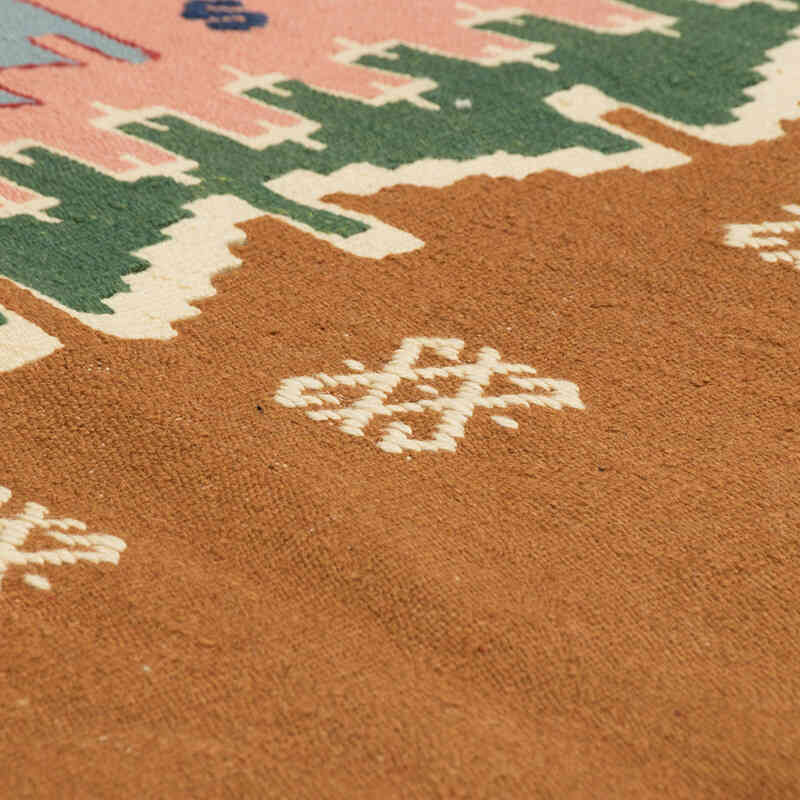 New Handwoven Turkish Kilim Rug - 3' 7" x 5' 7" (43" x 67") - K0080126