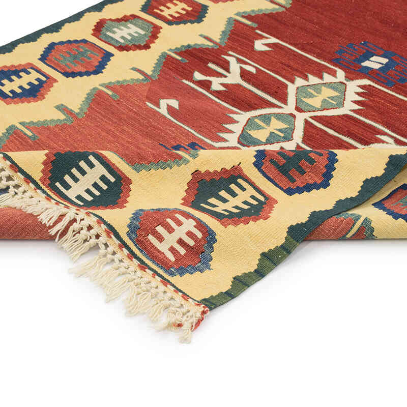 Nueva Alfombra Turca Kilim - 114 cm x 160 cm - K0080129