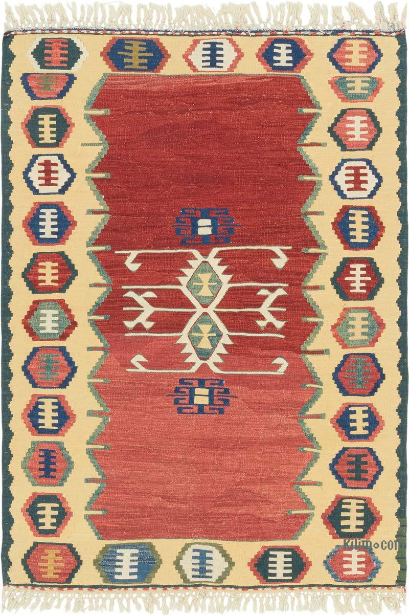 Nueva Alfombra Turca Kilim - 114 cm x 160 cm - K0080129