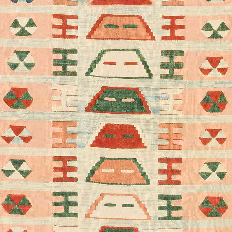 Yeni Kök Boya El Dokuma Kilim - 112 cm x 165 cm - K0080130