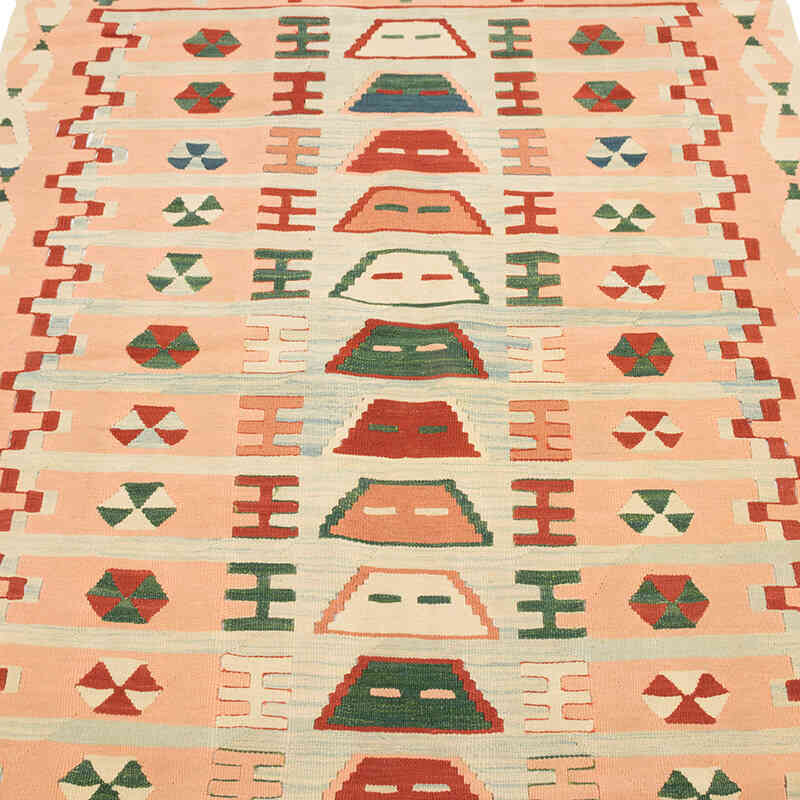 Yeni Kök Boya El Dokuma Kilim - 112 cm x 165 cm - K0080130
