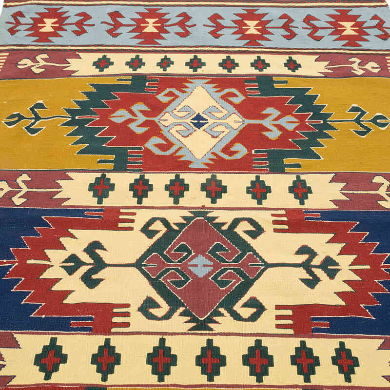 Nueva Alfombra Turca Kilim - 120 cm x 189 cm - K0080131