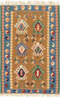 Yeni El Dokuma Türk Kilimi - 115 cm x 170 cm