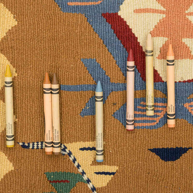 New Handwoven Turkish Kilim Rug - 3' 9" x 5' 7" (45" x 67") - K0080132