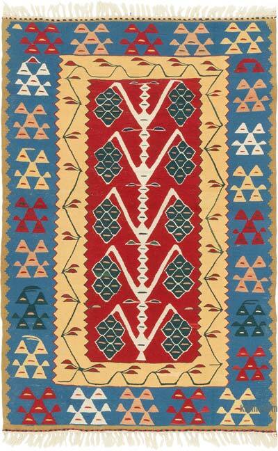 Nueva Alfombra Turca Kilim - 110 cm x 165 cm