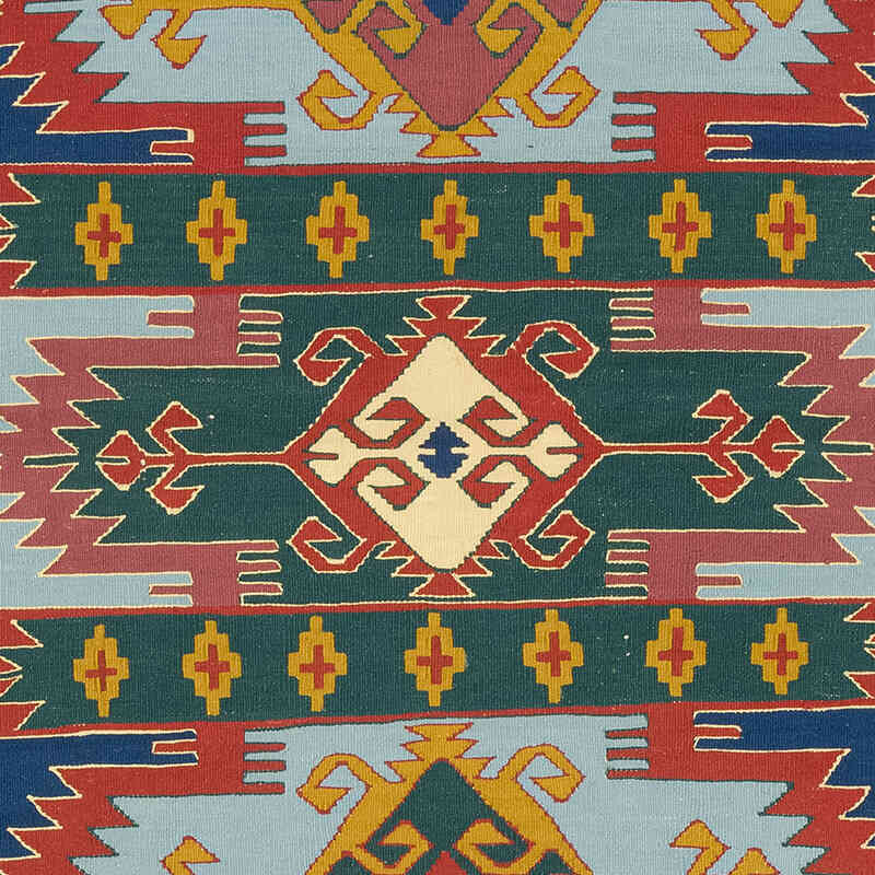 Nueva Alfombra Turca Kilim - 118 cm x 181 cm - K0080135