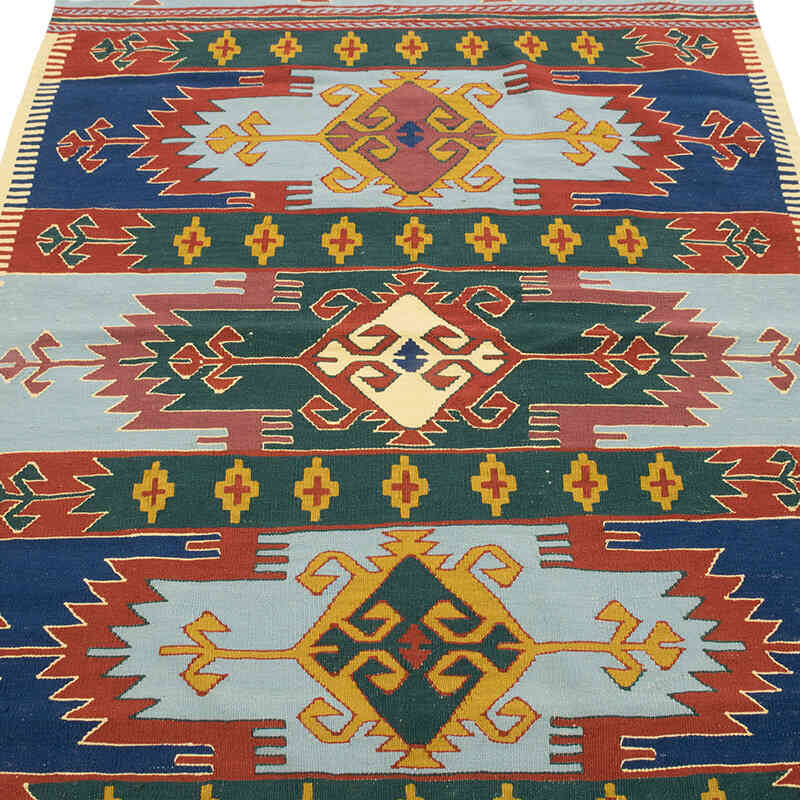 Nueva Alfombra Turca Kilim - 118 cm x 181 cm - K0080135