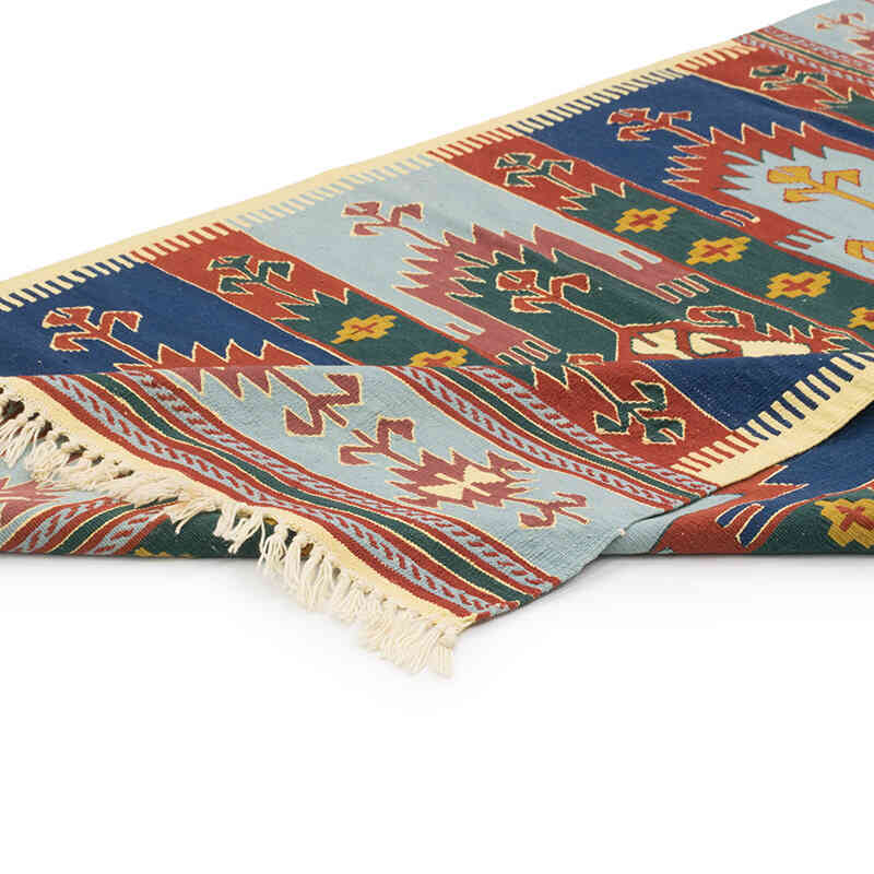 Nueva Alfombra Turca Kilim - 118 cm x 181 cm - K0080135