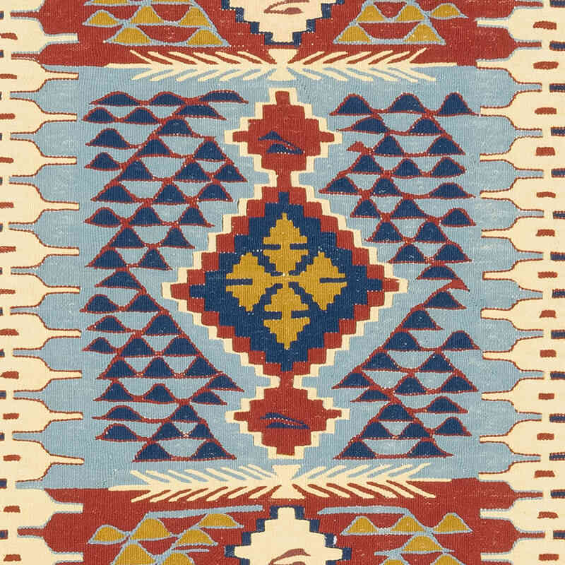 Yeni Kök Boya El Dokuma Kilim - 115 cm x 168 cm - K0080137