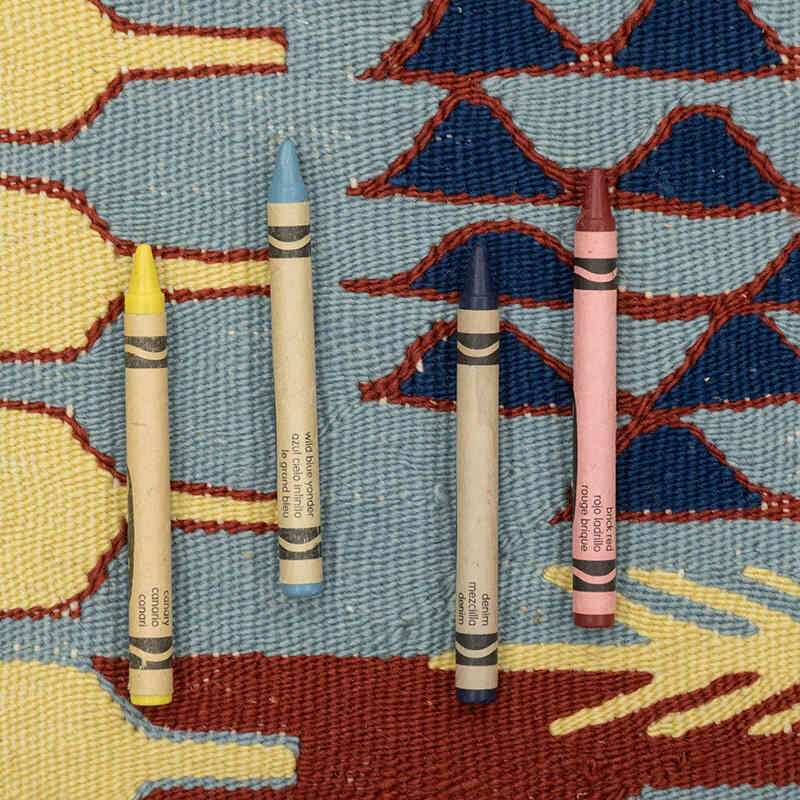 Yeni Kök Boya El Dokuma Kilim - 115 cm x 168 cm - K0080137