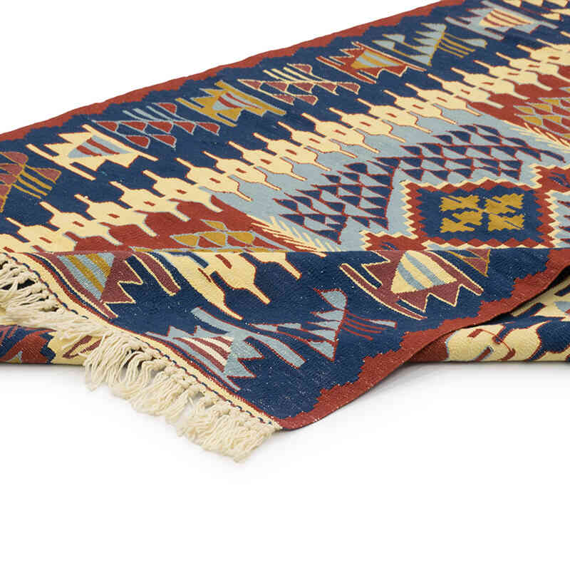 Yeni Kök Boya El Dokuma Kilim - 115 cm x 168 cm - K0080137