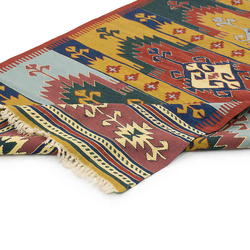 Nueva Alfombra Turca Kilim - 120 cm x 194 cm - K0080140